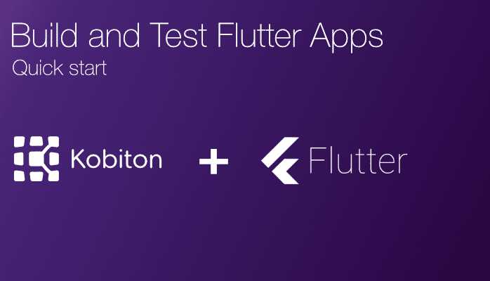 Blog cover kobiton and Flutter