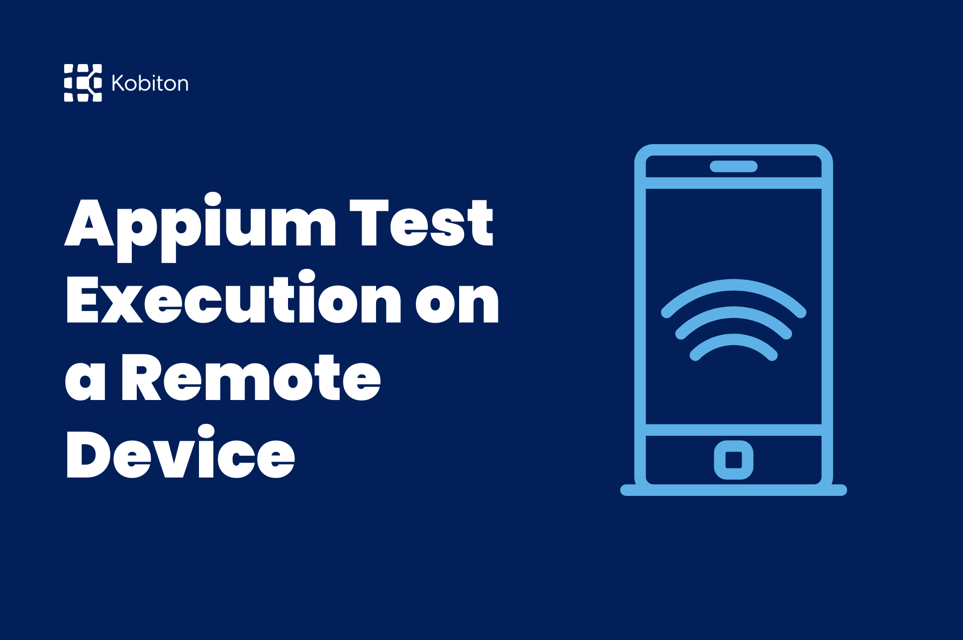 Blog image cover appium test execution 