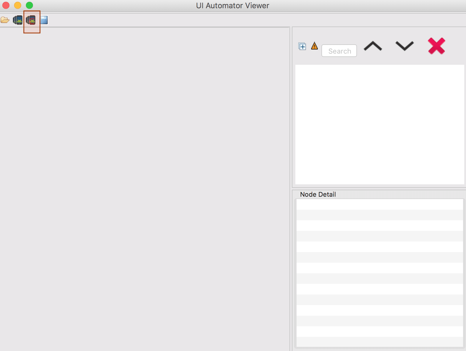Image of clicking on second Mobile icon