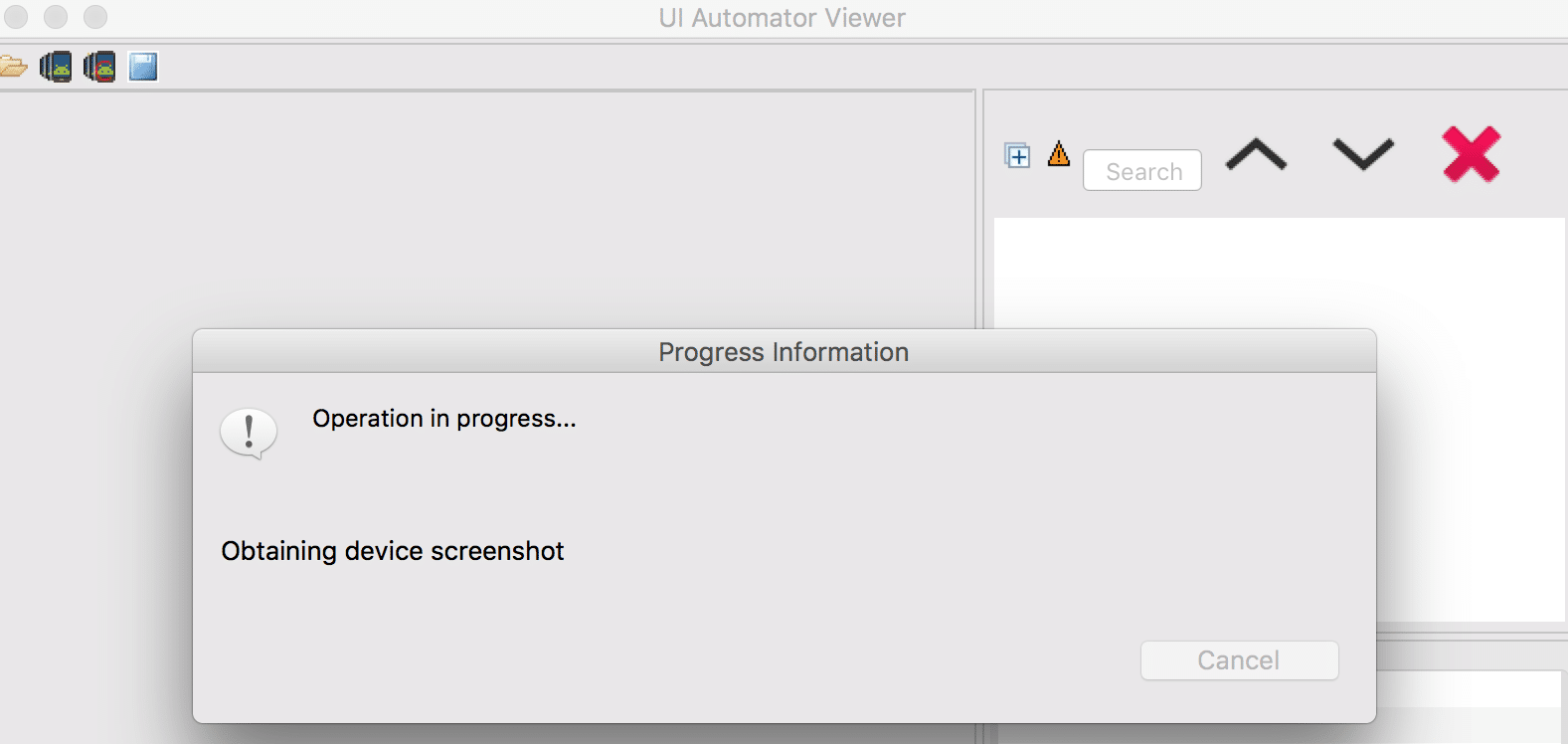 image of Obtaining Device screenshot and fetching-XML structure