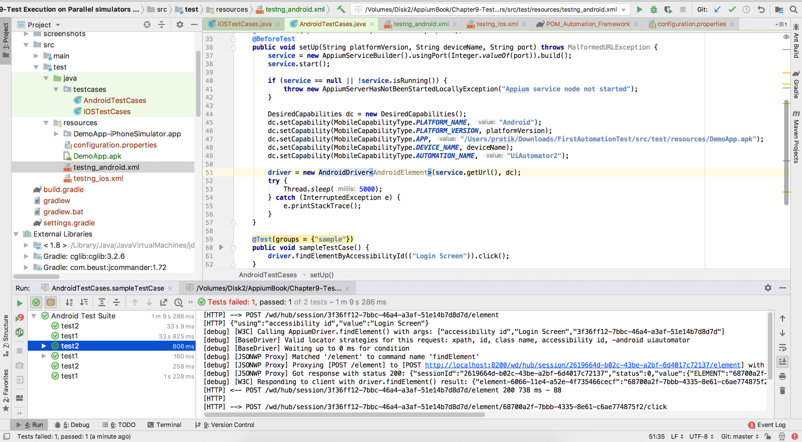 image of Parallel execution on Real Android Devices