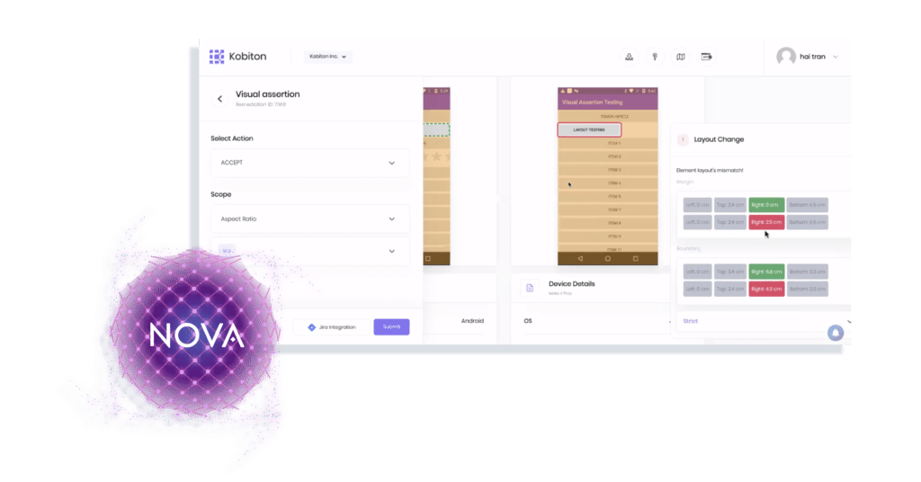 Image of NOVA visual assertion