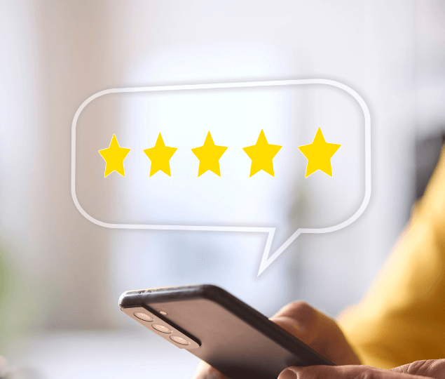 Image of app store ratings