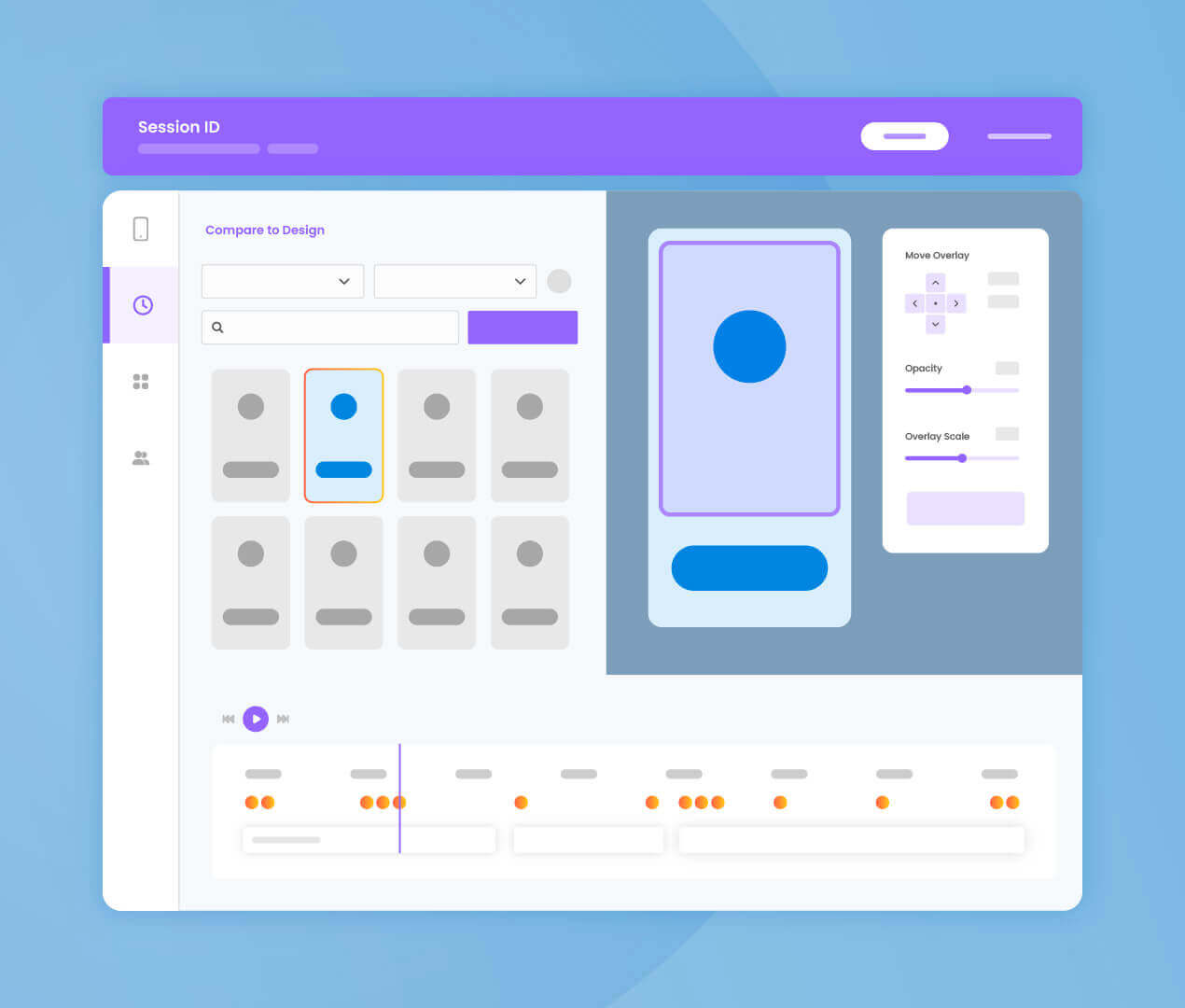 Illustration of capturing visual discrepencies across devices
