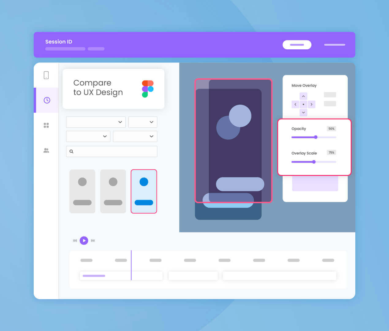 Illustration of Deep Figma Integration for Enhanced UX visual testing