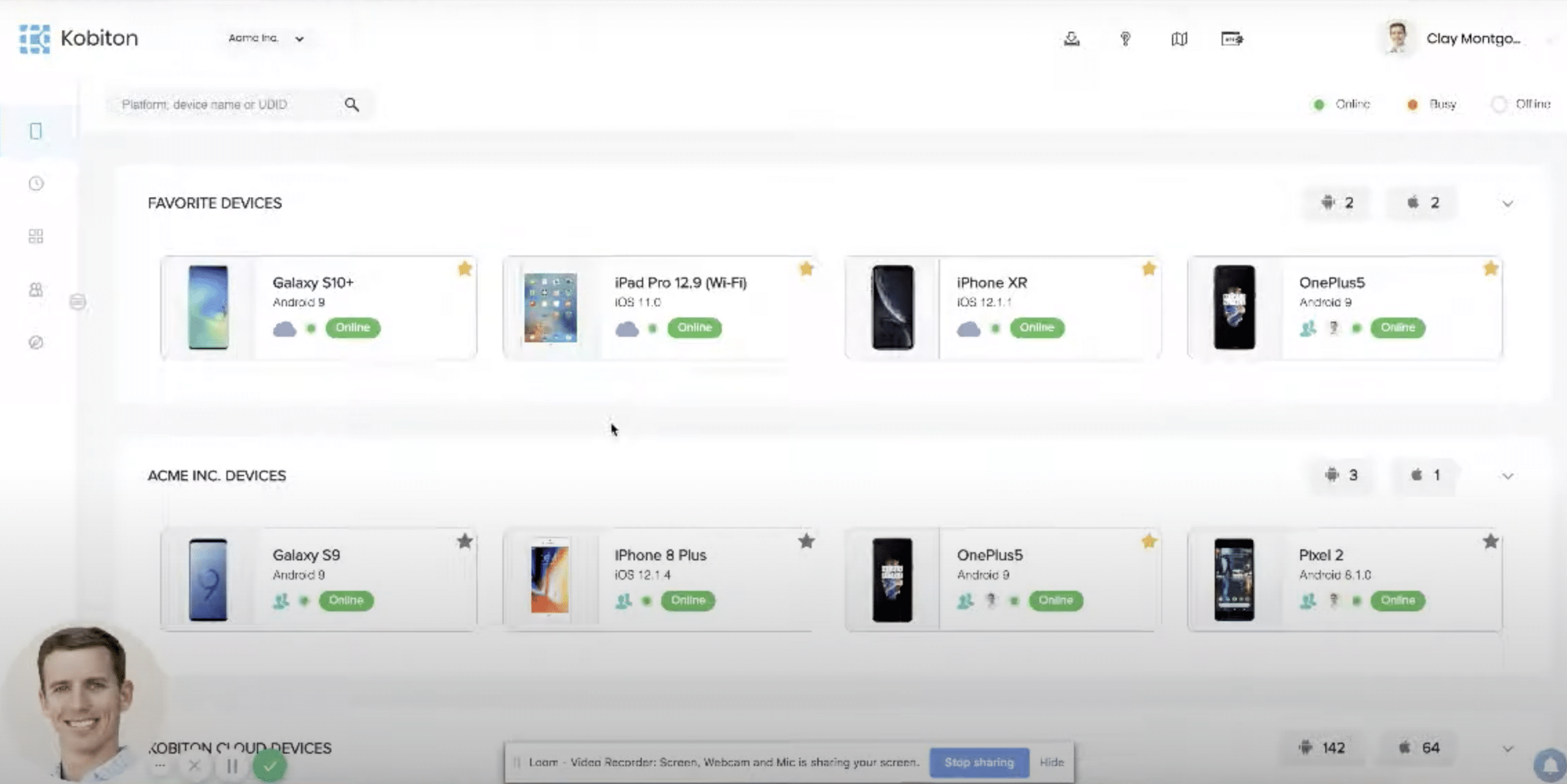 Uploading Apps to Kobiton