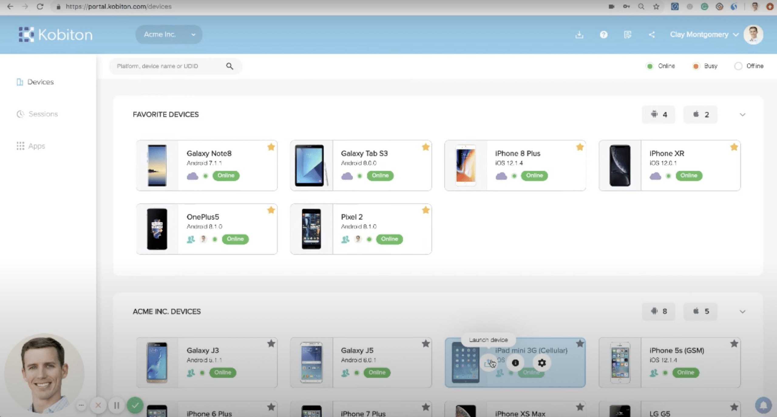 How to Set Device Location in Kobiton