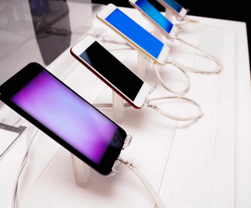 Image of mobile testing devices