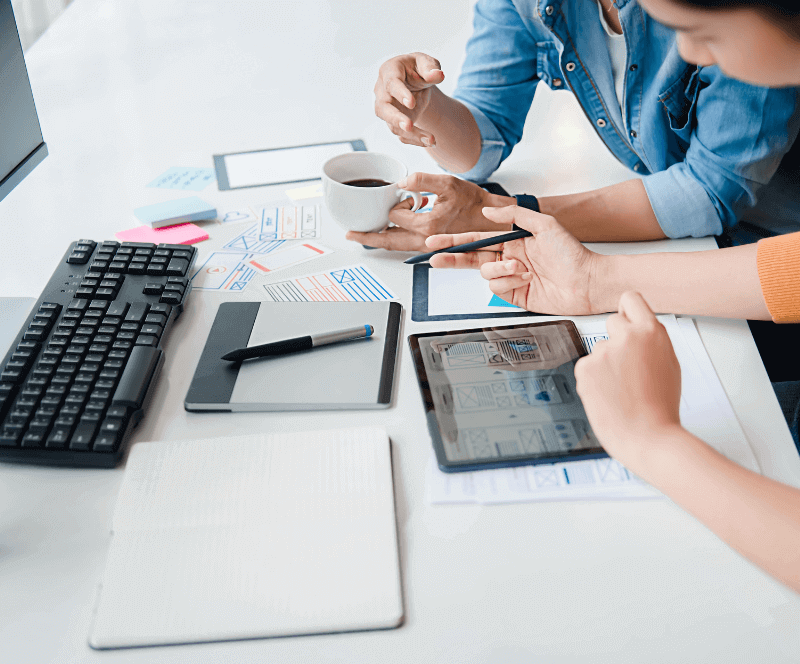 Image of continuous testing at workstation