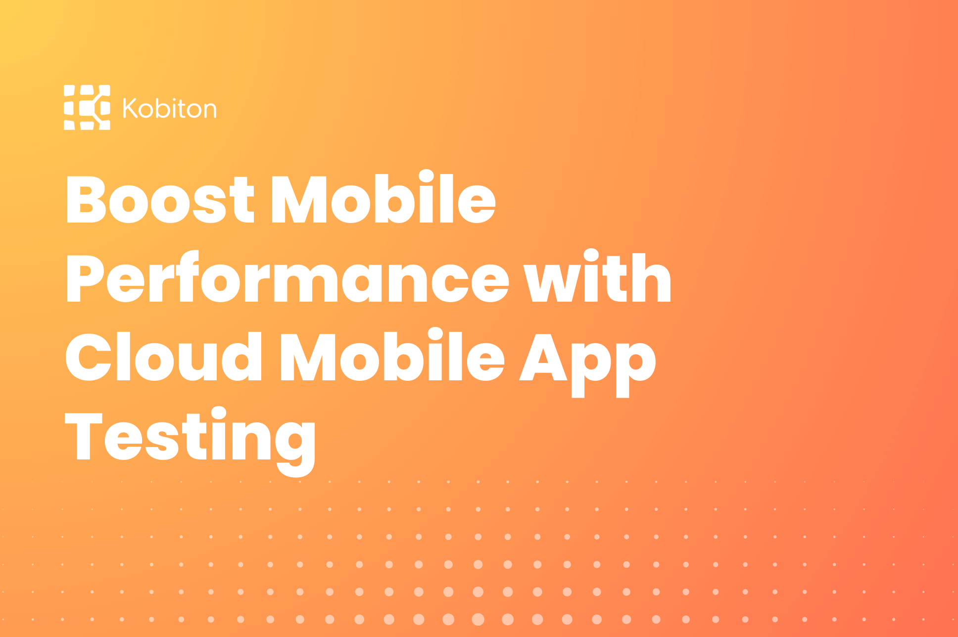 cloud mobile app testing