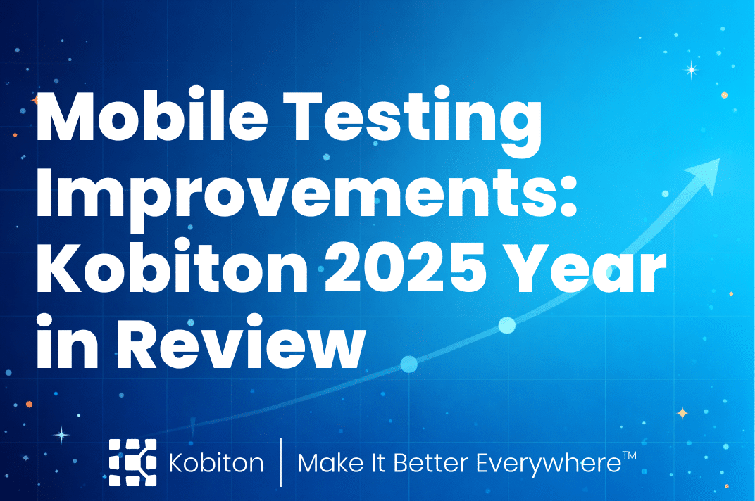 Mobile testing improvement process showing enhanced app performance, faster bug detection, and improved user experience across multiple mobile devices.